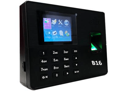 Biometric B16 fingerprint machine