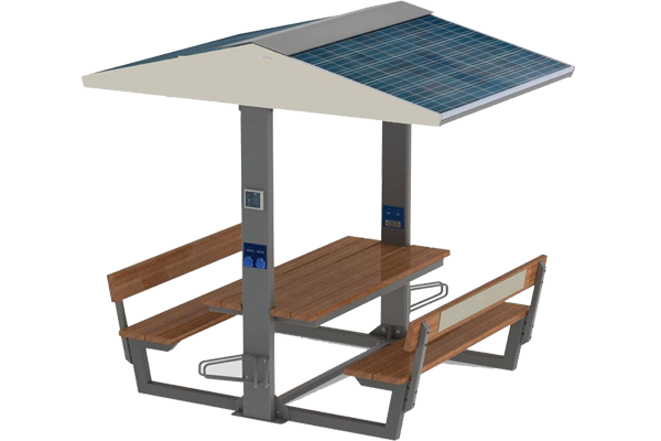 solar bench wifi
